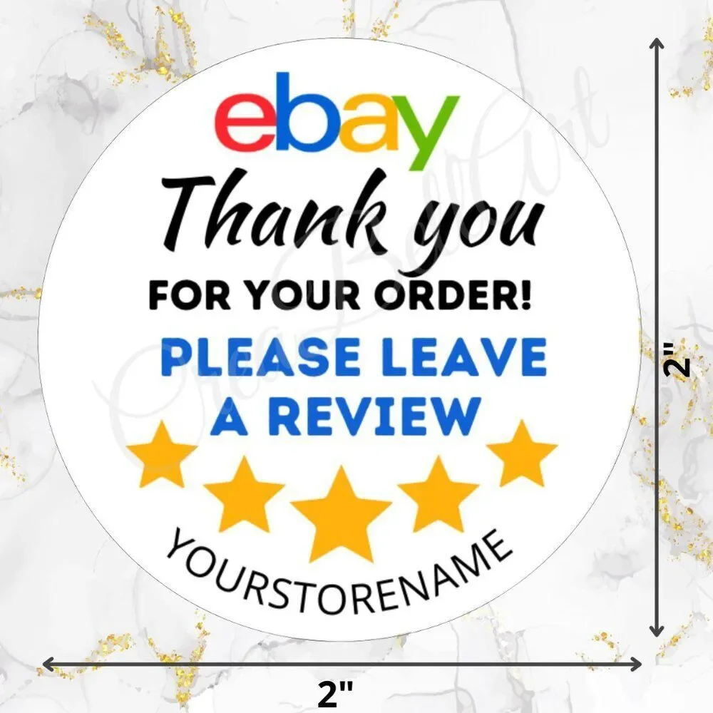 Thank you Stickers ebay Please leave a review